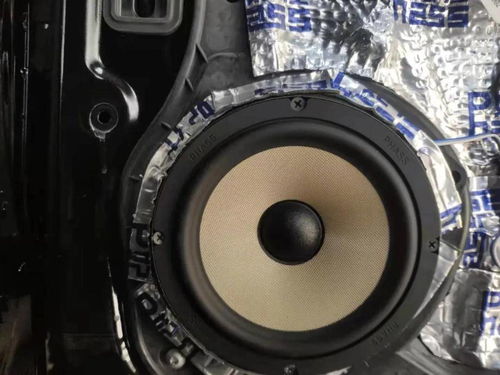 苏州汽车音响改装,奔驰ml400,升级phass妃仕扬声器