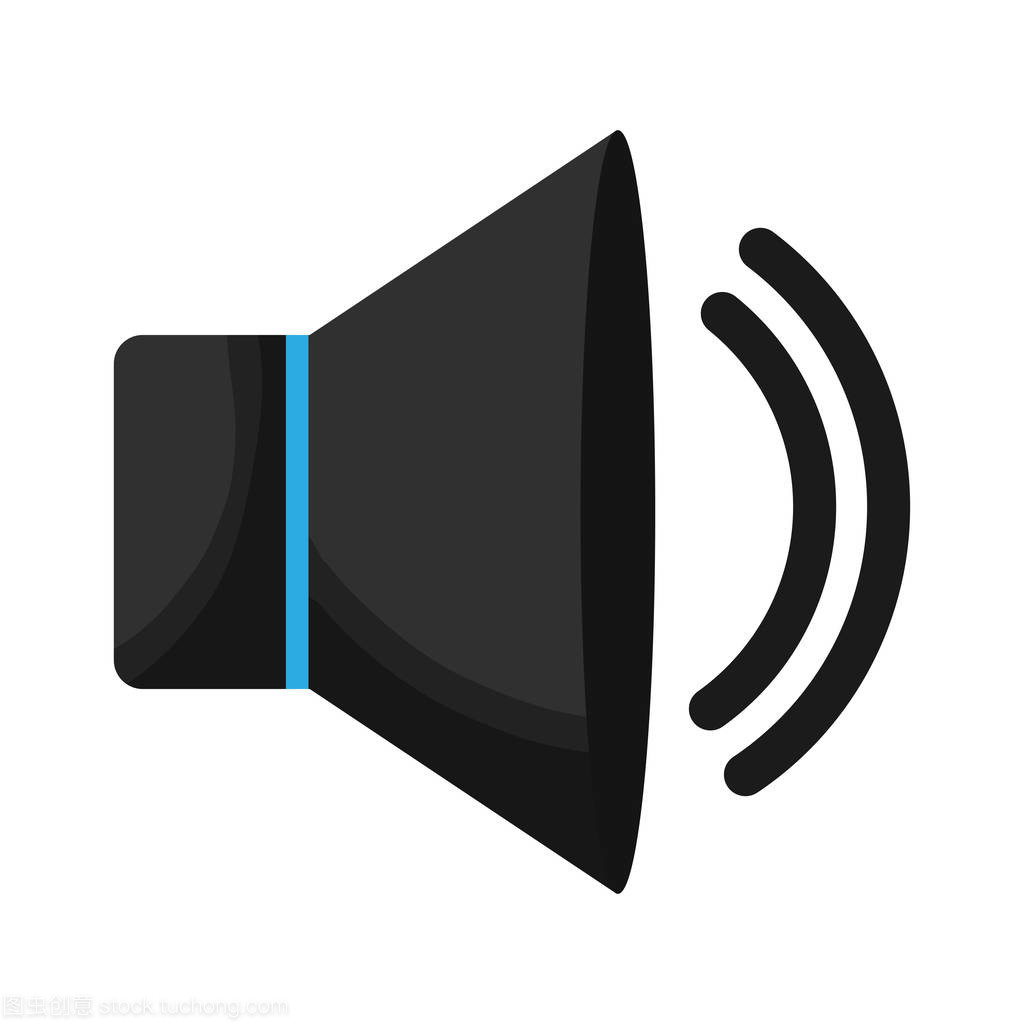 扬声器声音图标图像